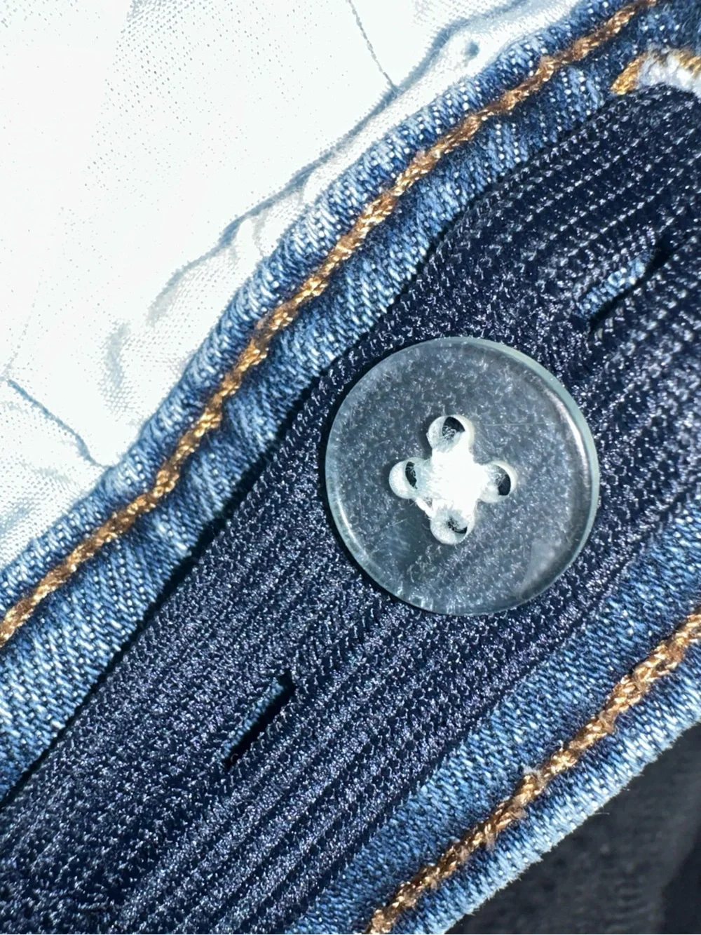 wonder nation Blue Slim Jeans with Contrast Stitching